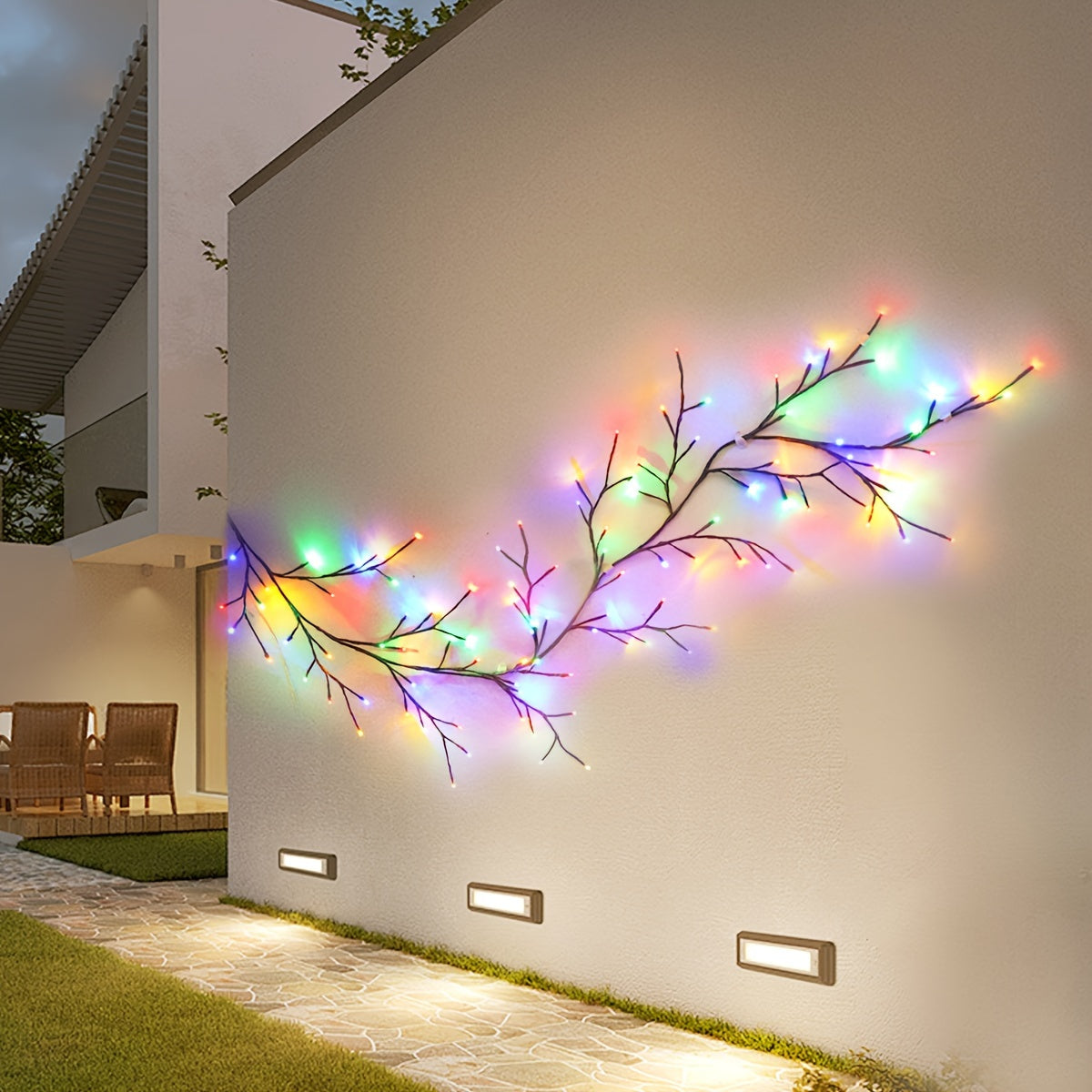 SolarWillow String - Flexible 1.8m Solar LED Willow Vine Lights