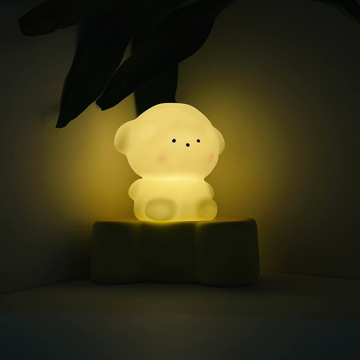 GlowDeco - Wireless Art Deco Night Light for the Bedroom