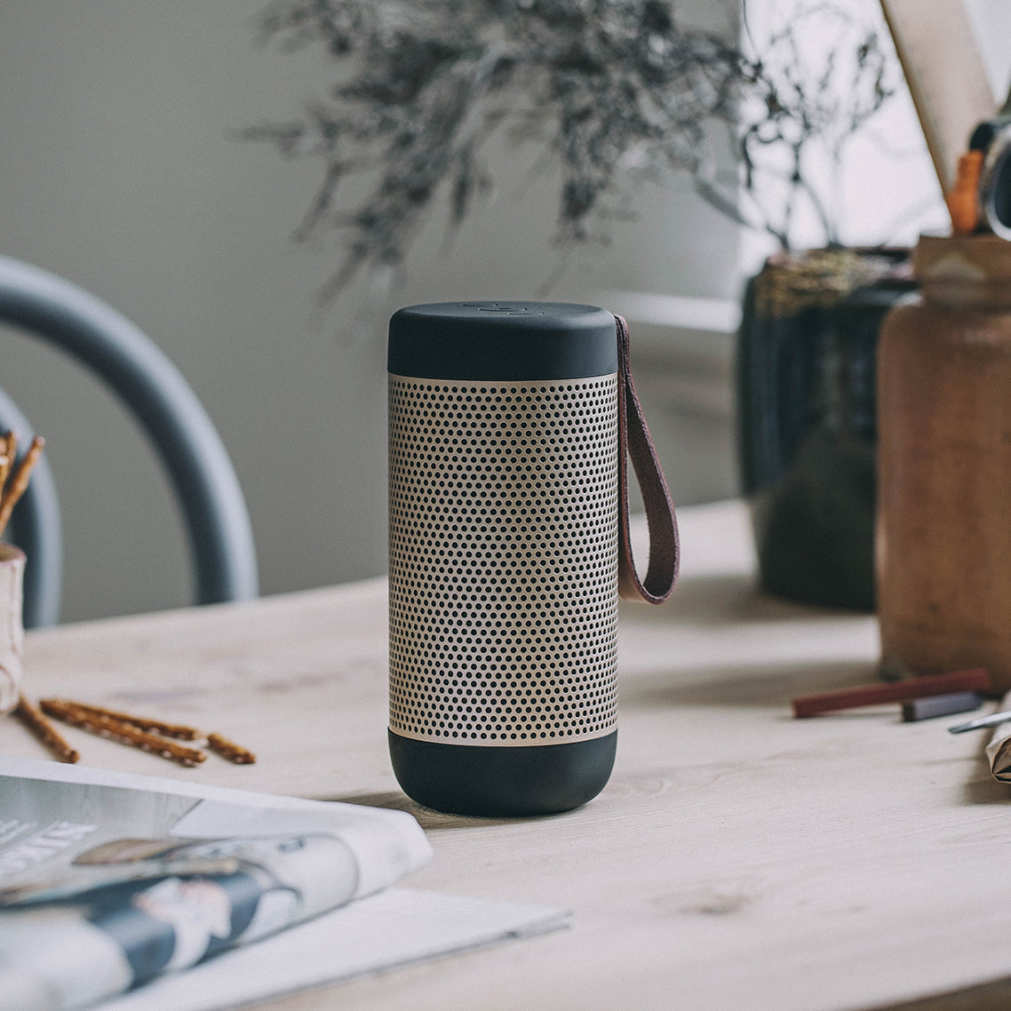 SoundWave - Enceinte Bluetooth Sans Fil avec Batterie Longue Durée