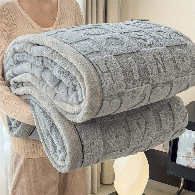 CozyCoral - Cozy Fleece Throw Blanket for All Seasons
