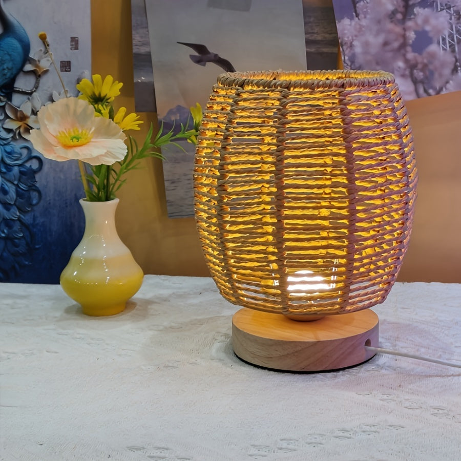 Loxwood - Handcrafted Wooden LED Table Lamp