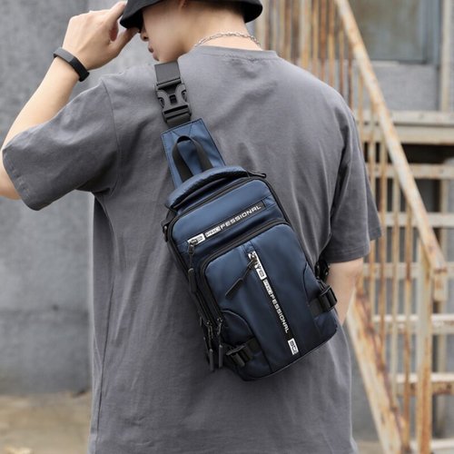 SecureNylon – Sac Imperméable Anti-Vol Bandoulière