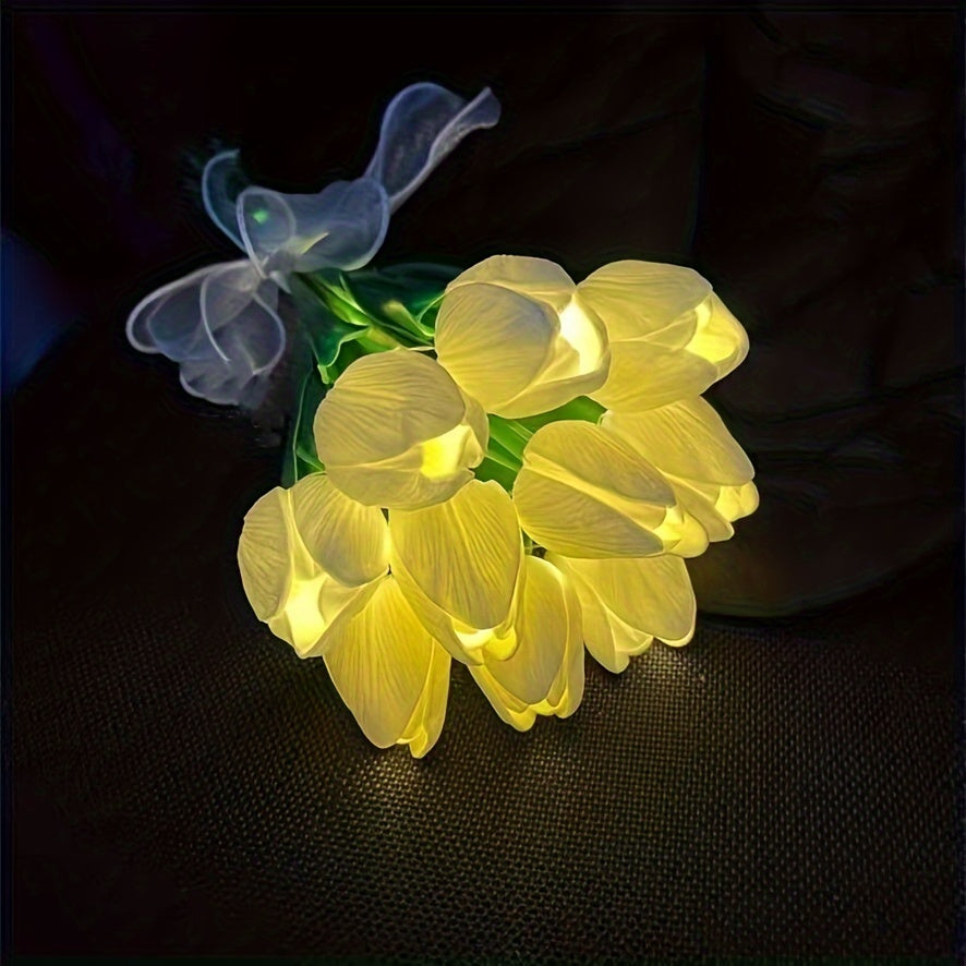 LumiBloom - Bouquet of 10 LED Tulip Table Lamps