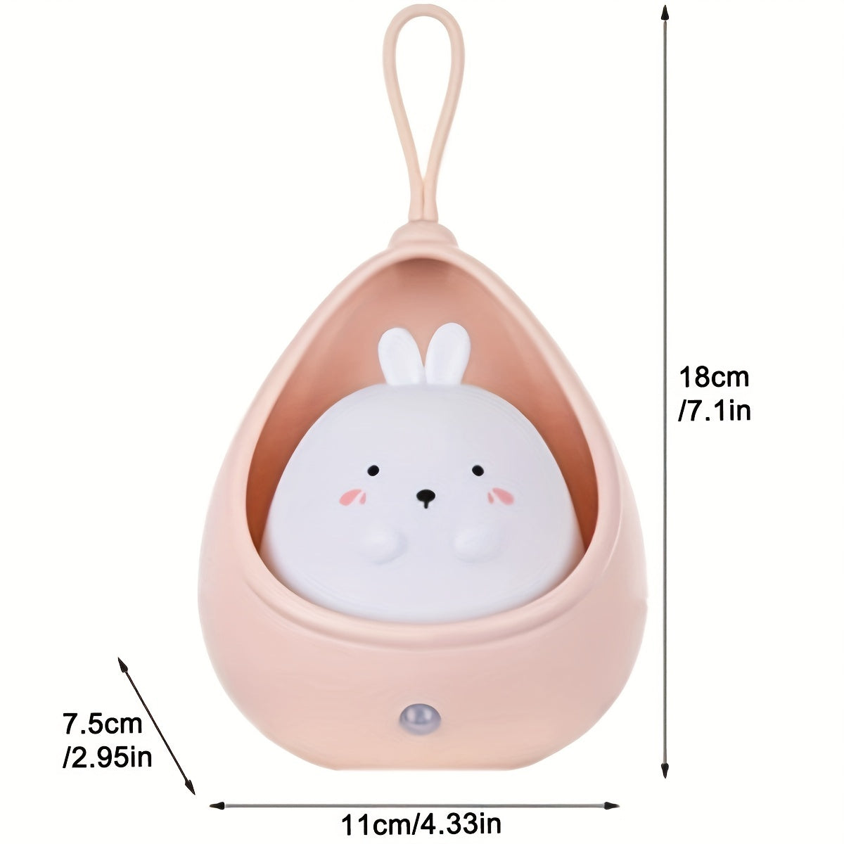 Wuzzle - Rechargeable Animal Night Light with Motion Sensor