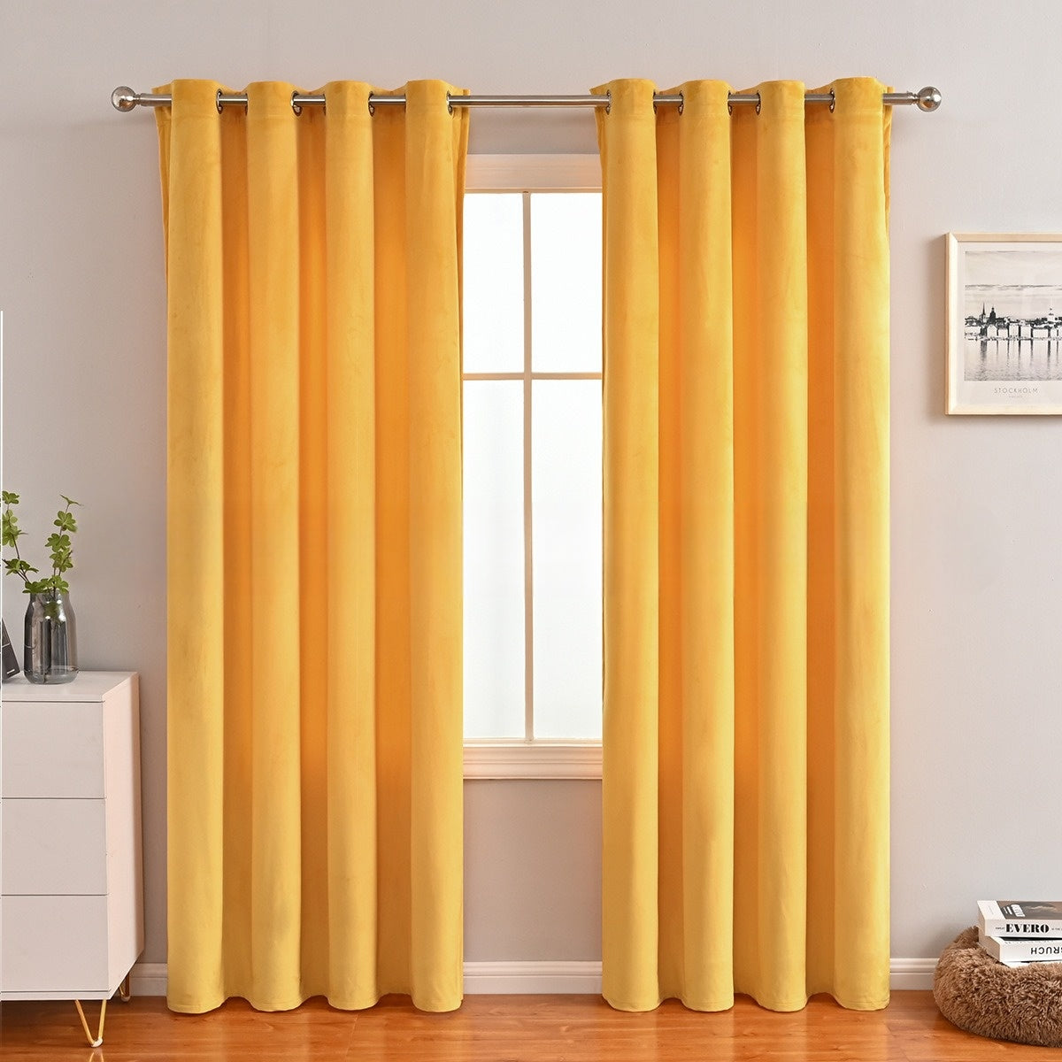 VelvetEase Curtains - Thermal Blackout Velvet Curtains