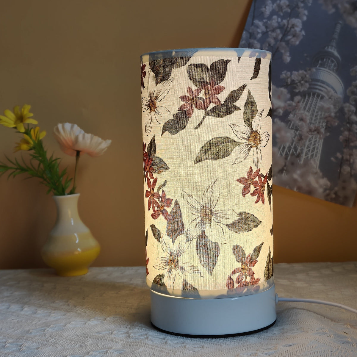 Curwood - Wooden LED Table Lamp with Creative Design