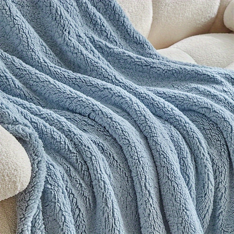 Yalnest - Luxurious Sherpa Fleece Blanket for Winter