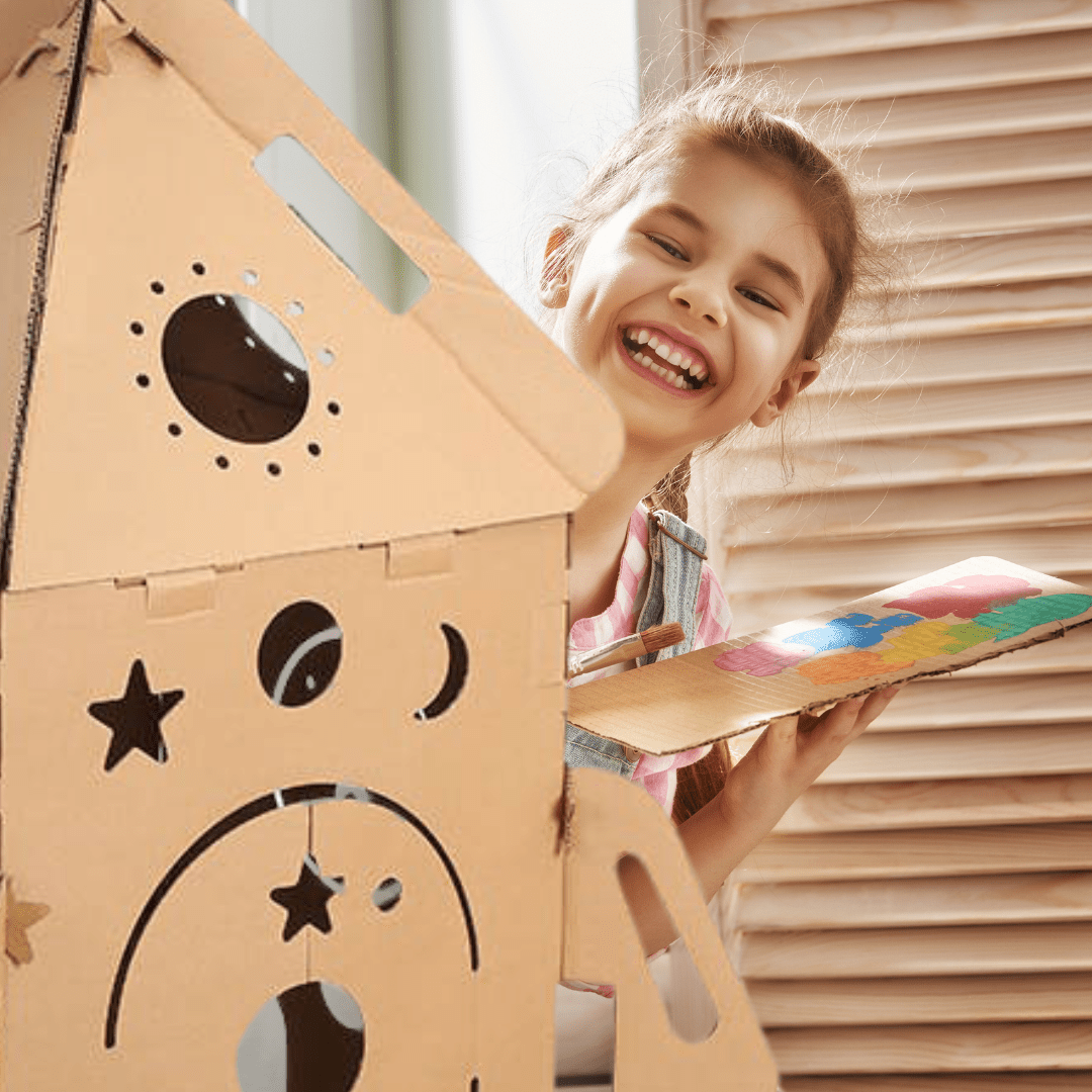 Montessori Kartonset Créatif – Figures DIY à Jouer