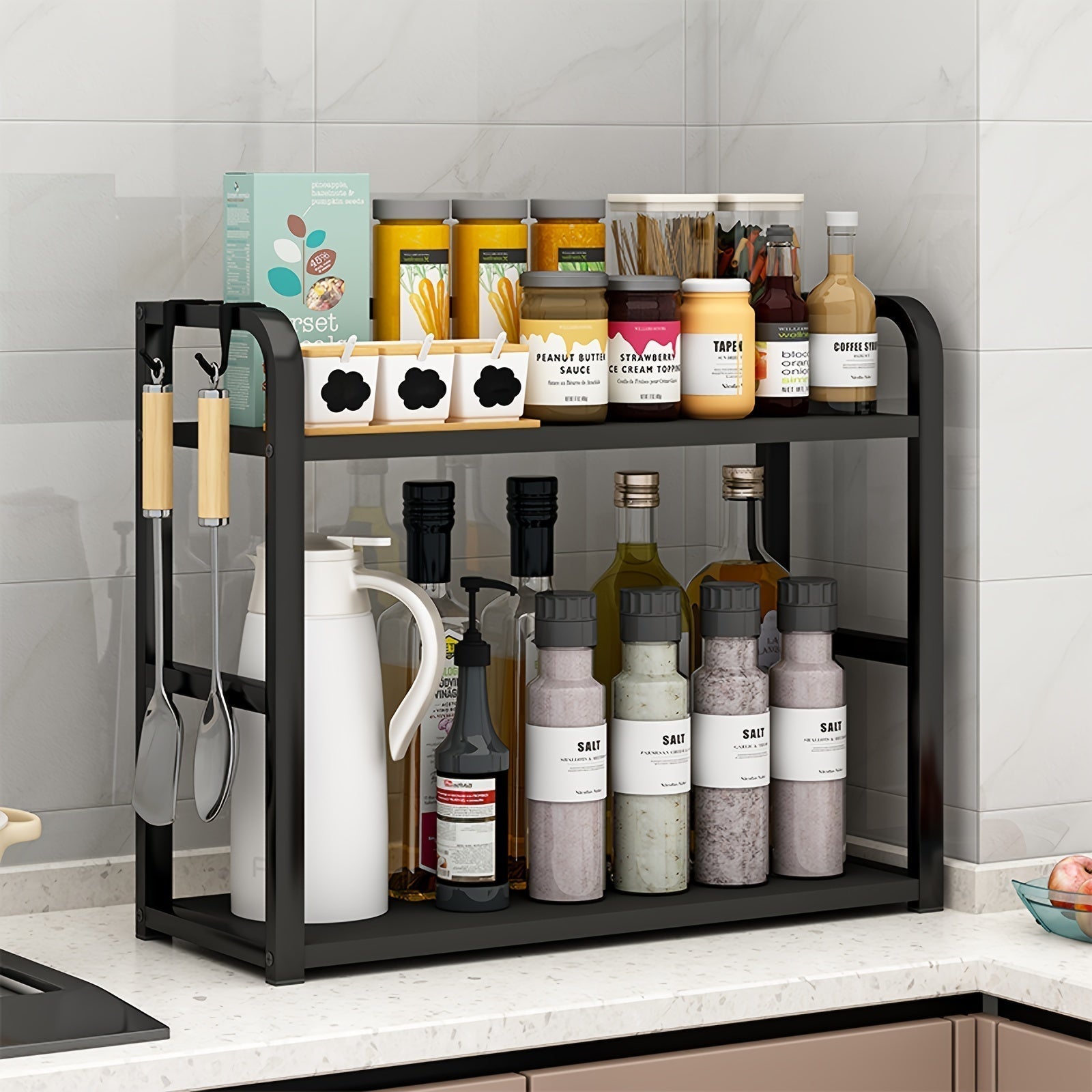 Spicify - Stainless Steel Kitchen Storage Shelf