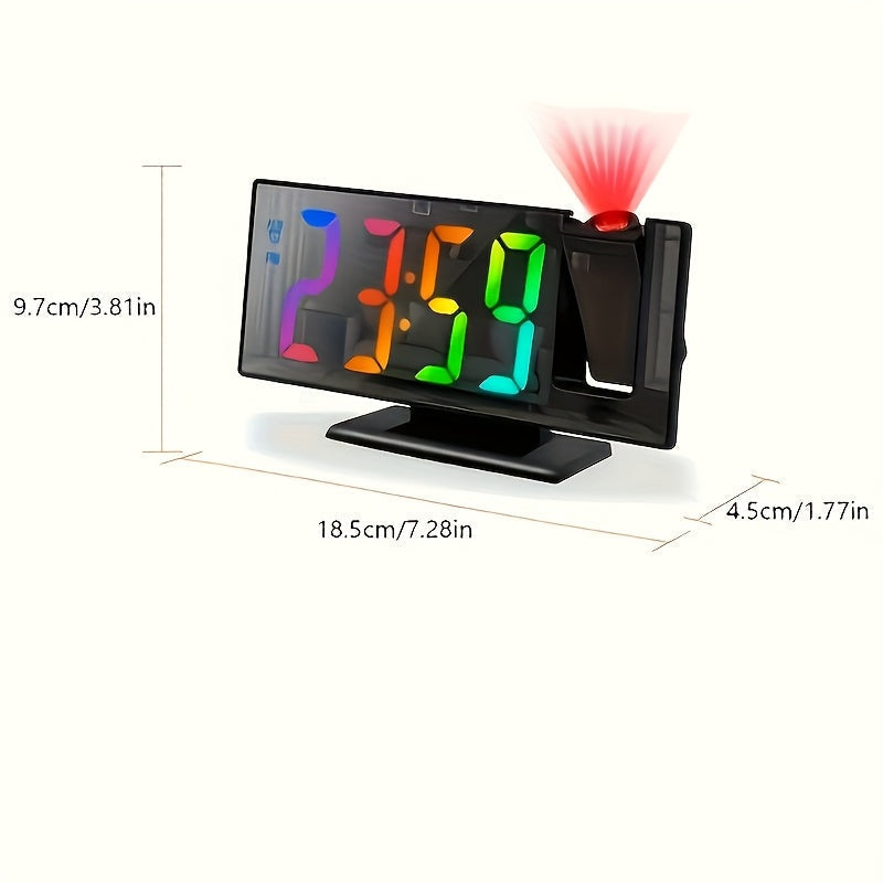 Lorreve Clock - LED Mirror Projection Alarm Clock