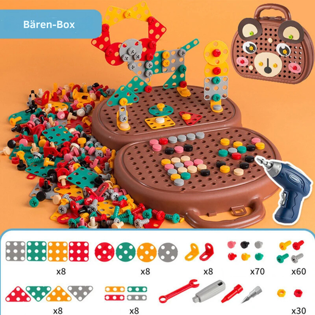 ToolMaster Kids - Creative Tool Box with Mini Drill
