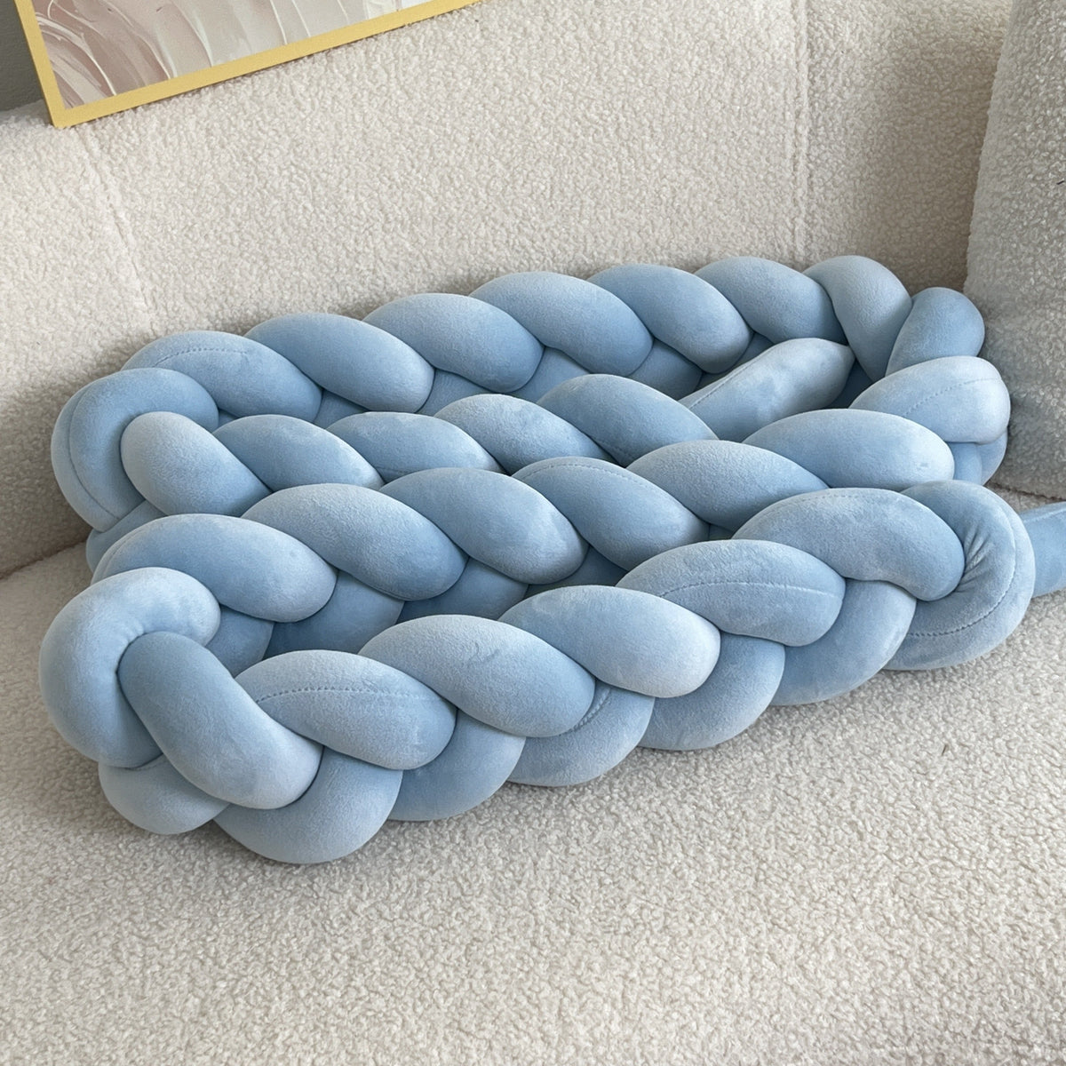 WaveCushion - Modern Geometric Floor Cushion
