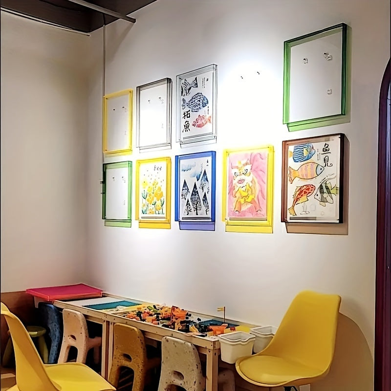 VividFrame - Transparent Colored Photo Frame for Wall & Table