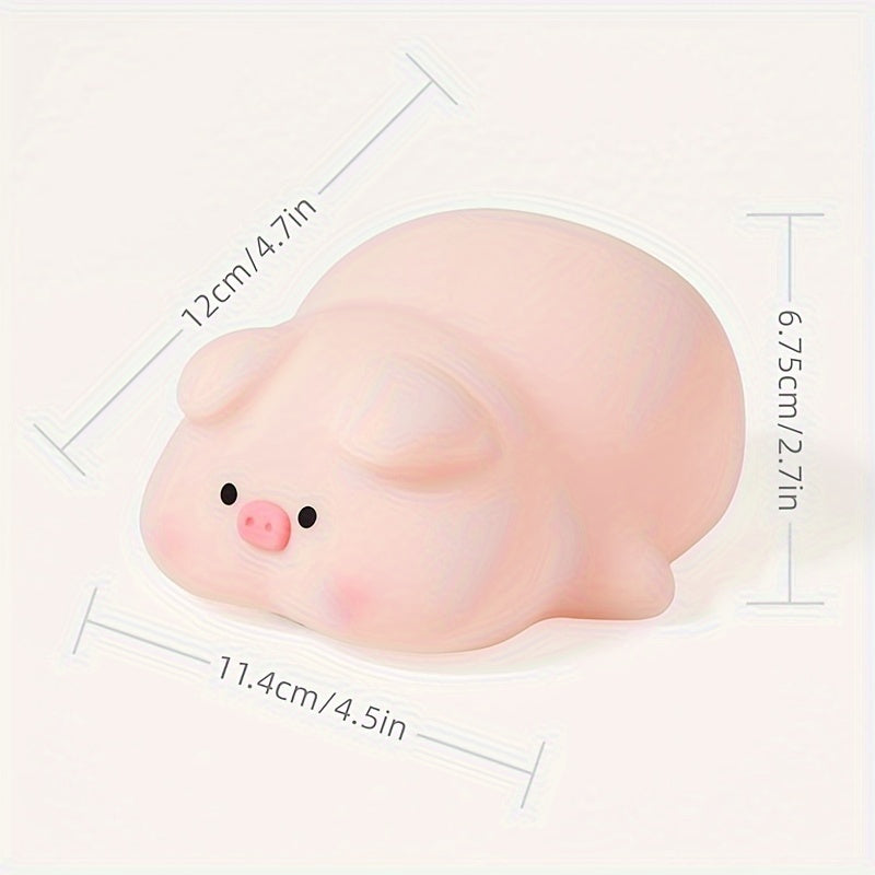 PiggyGlow - Rechargeable USB LED Silicone Night Light
