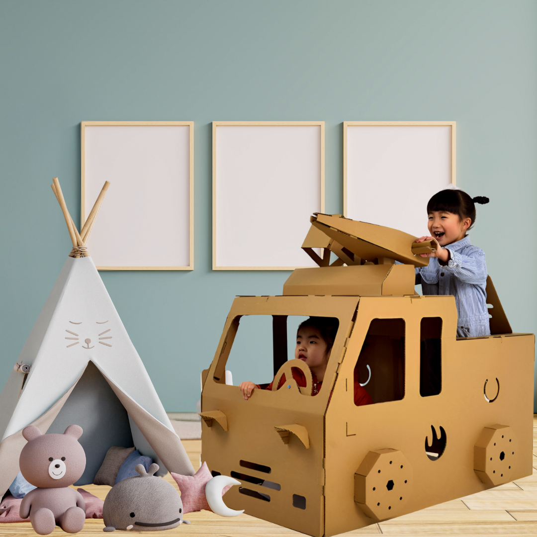 Montessori Kartonset Créatif – Figures DIY à Jouer