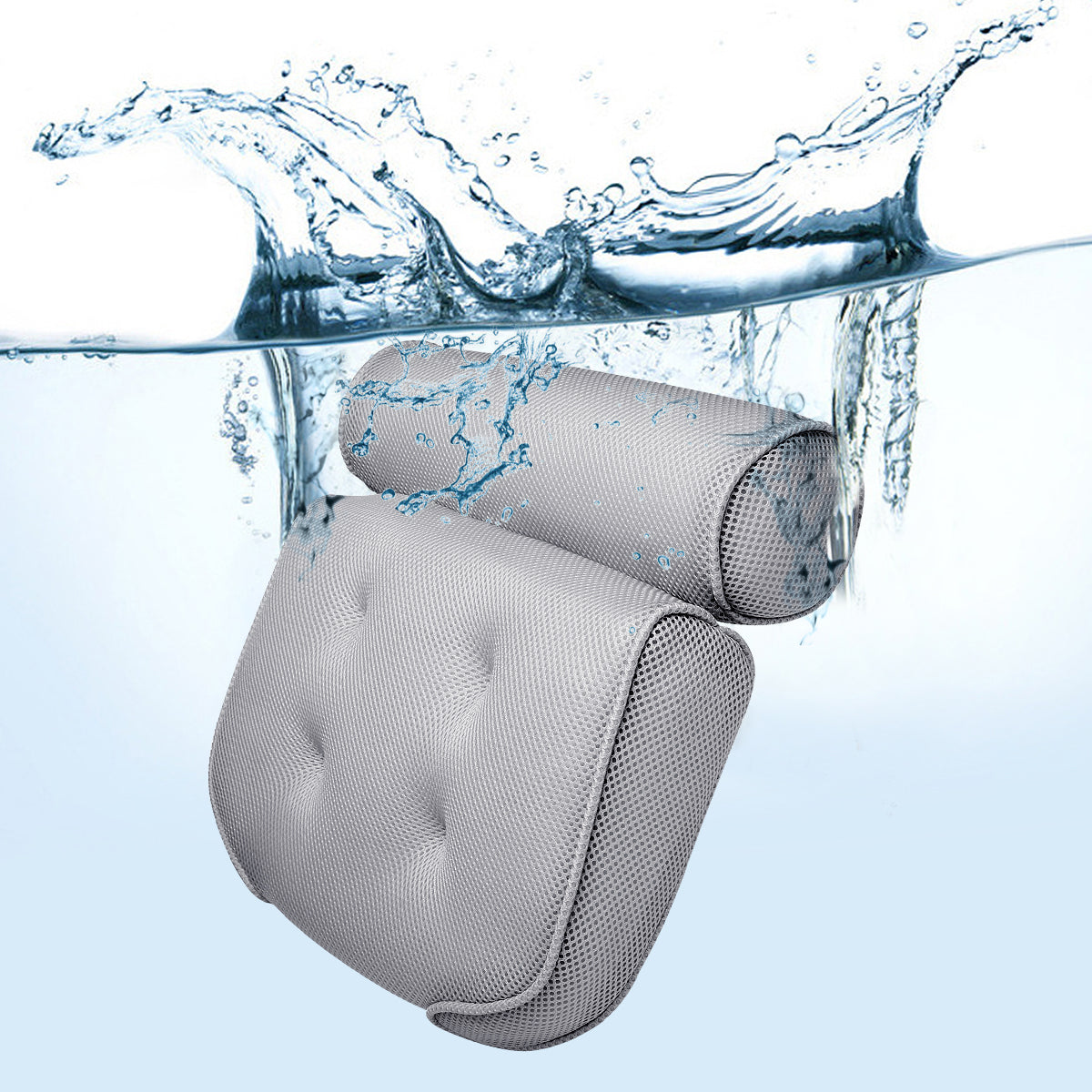 NeckCush - Ergonomic Bath Pillow for Total Relaxation