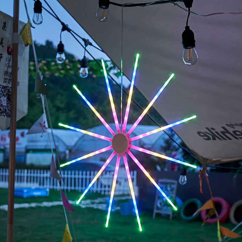FairySpin - USB Fan Lamp with Color-Changing Effects