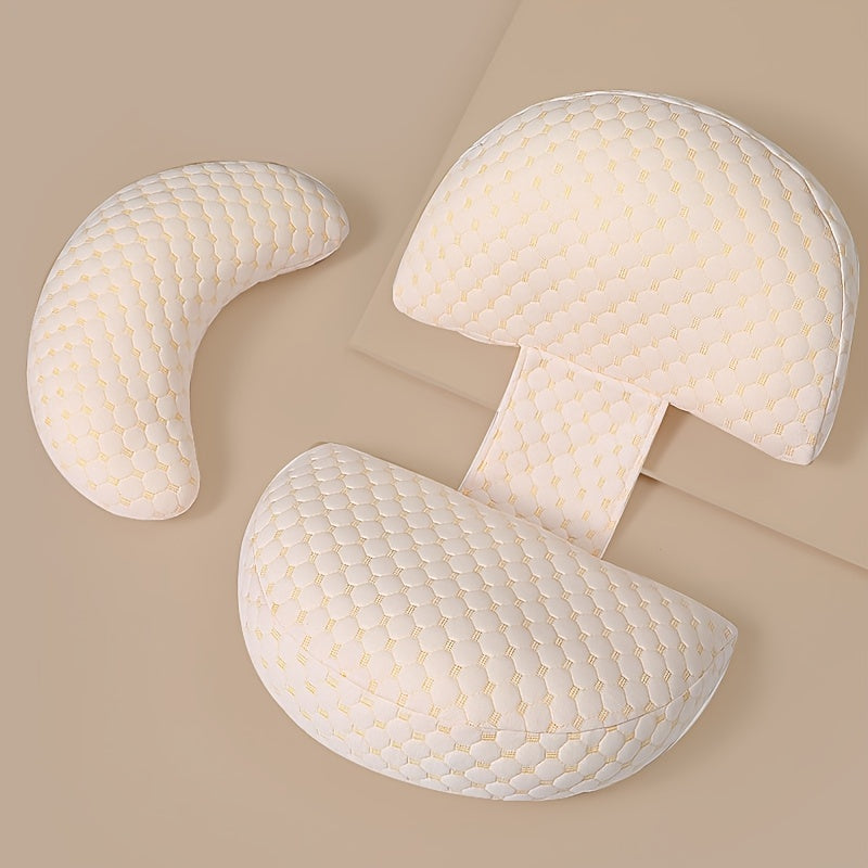 ComfortNest Preggy Pillow - Pregnancy Support Pillow for Back and Legs