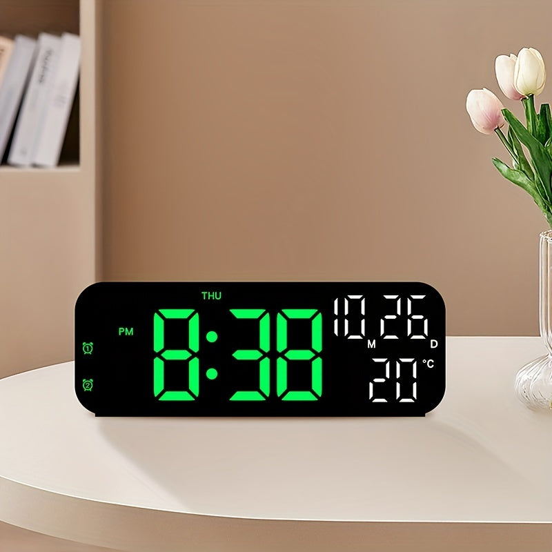 DeskTime - Elegant USB Digital Clock with Date and Temperature