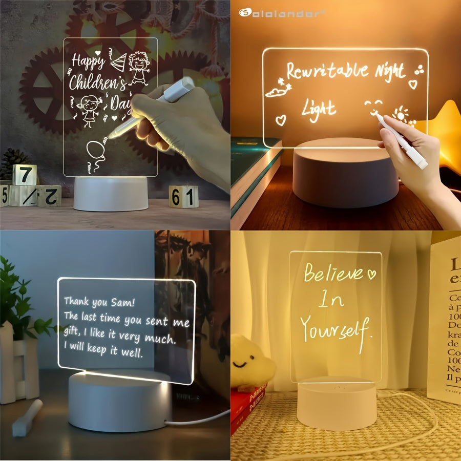 Camscribe - Elegant LED Table Lamp with Pen Holder
