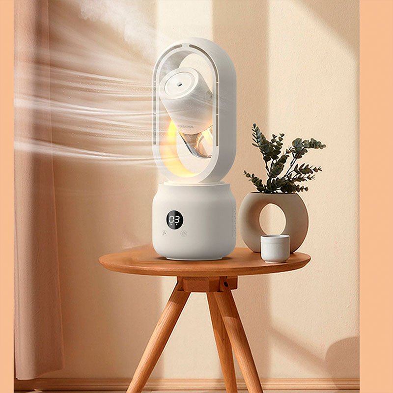 CoolBreeze - Ventilateur portable avec humidificateur