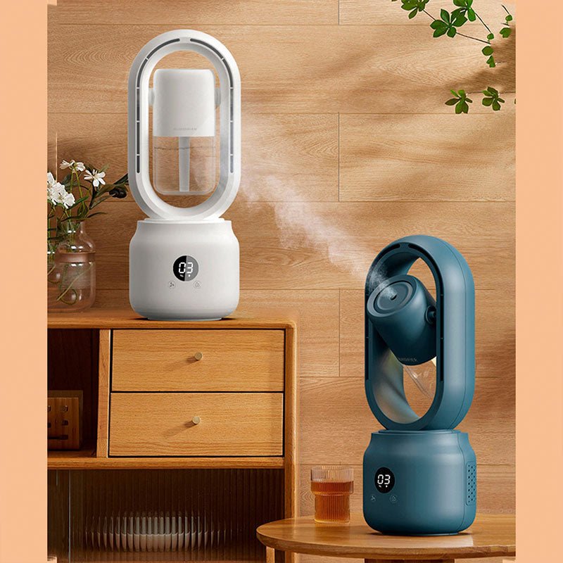 CoolBreeze - Ventilateur portable avec humidificateur