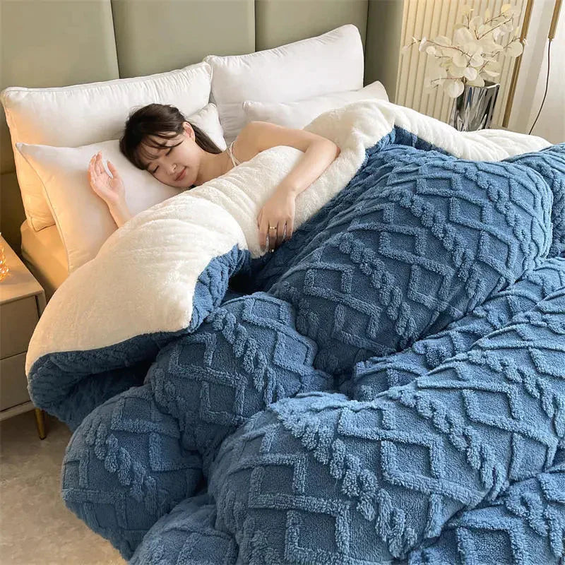 SereneSleep - Cashmere Fleece Winter Duvet for Cozy Comfort