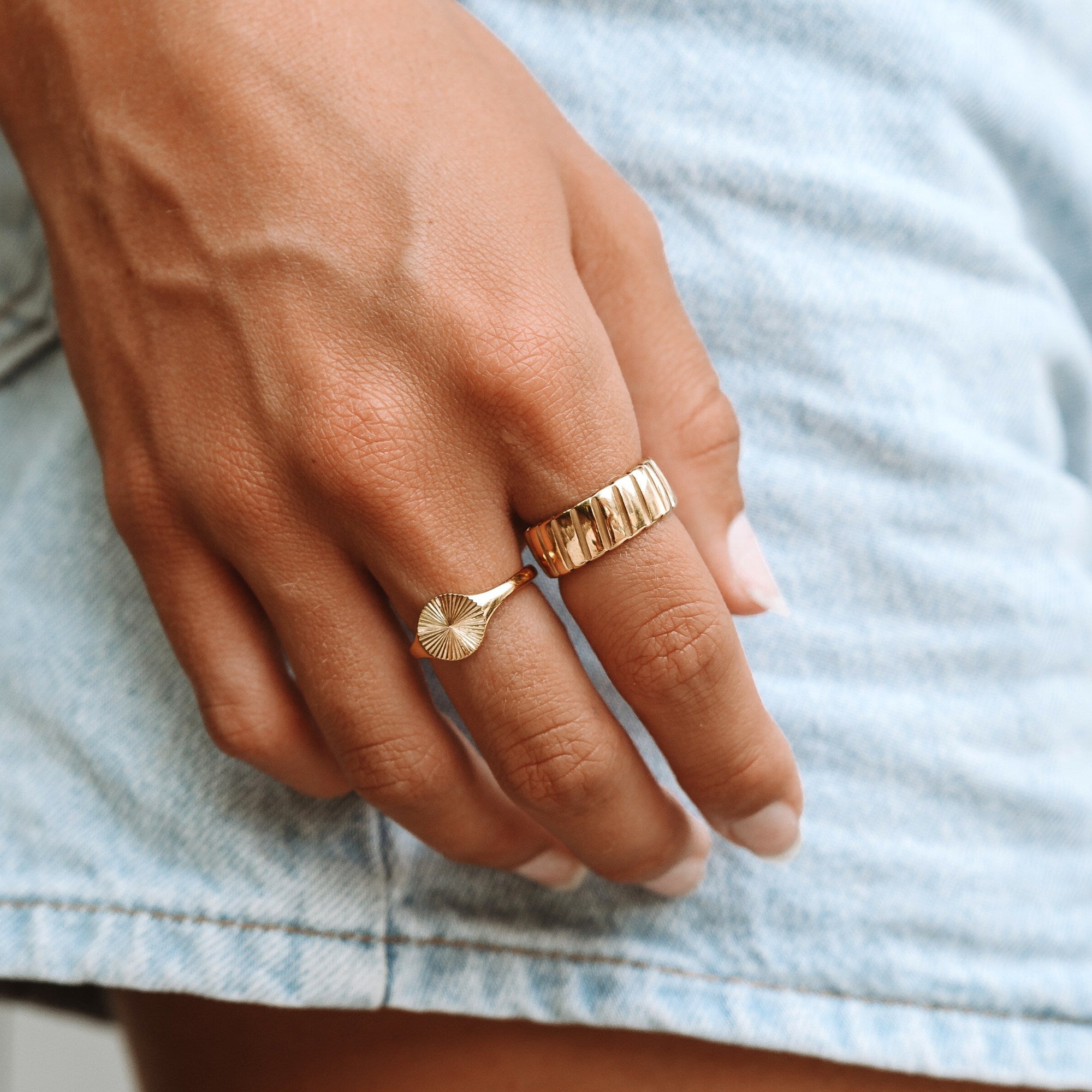 Stella - Bague statement au style audacieux