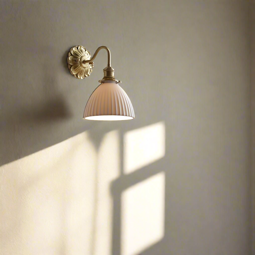 Zeldwyn - Luxury Brass Wall Sconce for Elegant Interiors