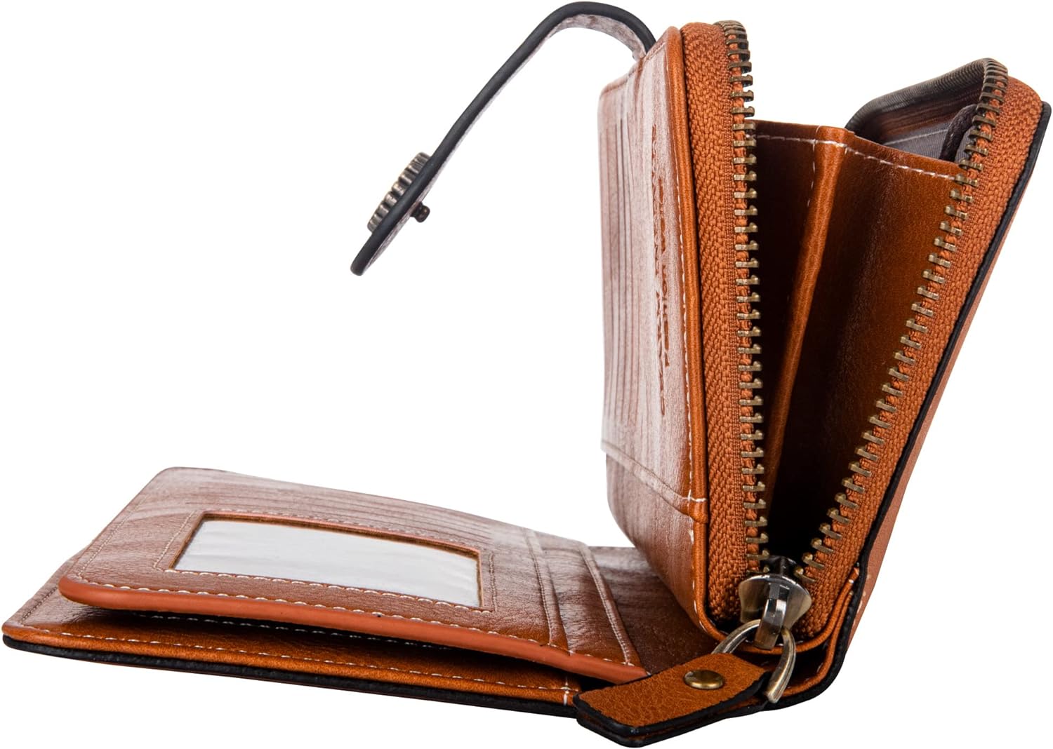 LeatherMax - Portefeuille Cuir avec Bracelet Poignet