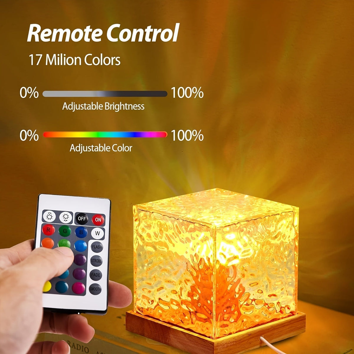 Ledrix - 16-Color Touch USB Table Lamp