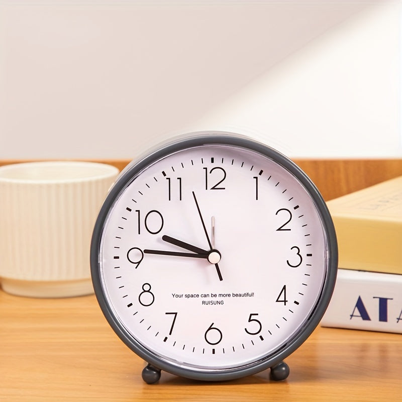 TickTockCharm - Minimalist Cartoon Analog Alarm Clock