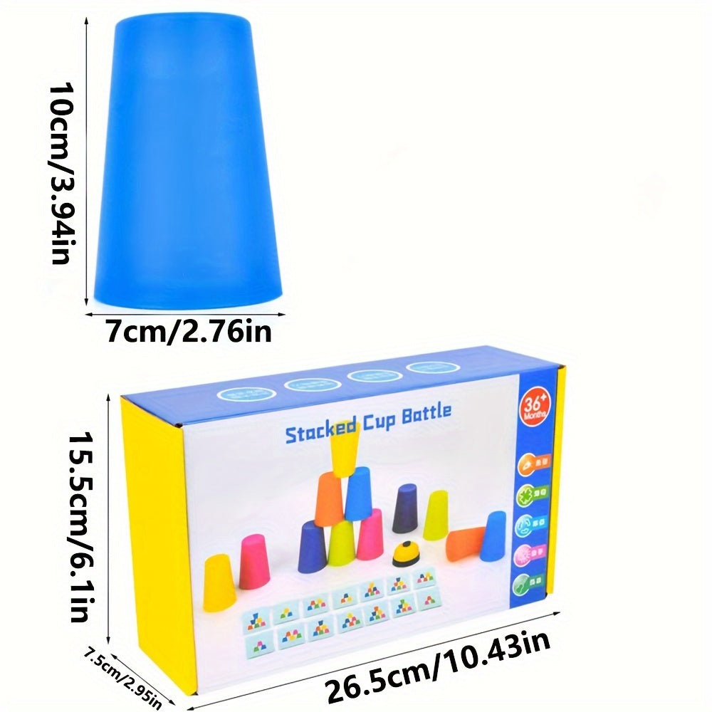 StackSmart - Montessori Stacking and Puzzle Toy