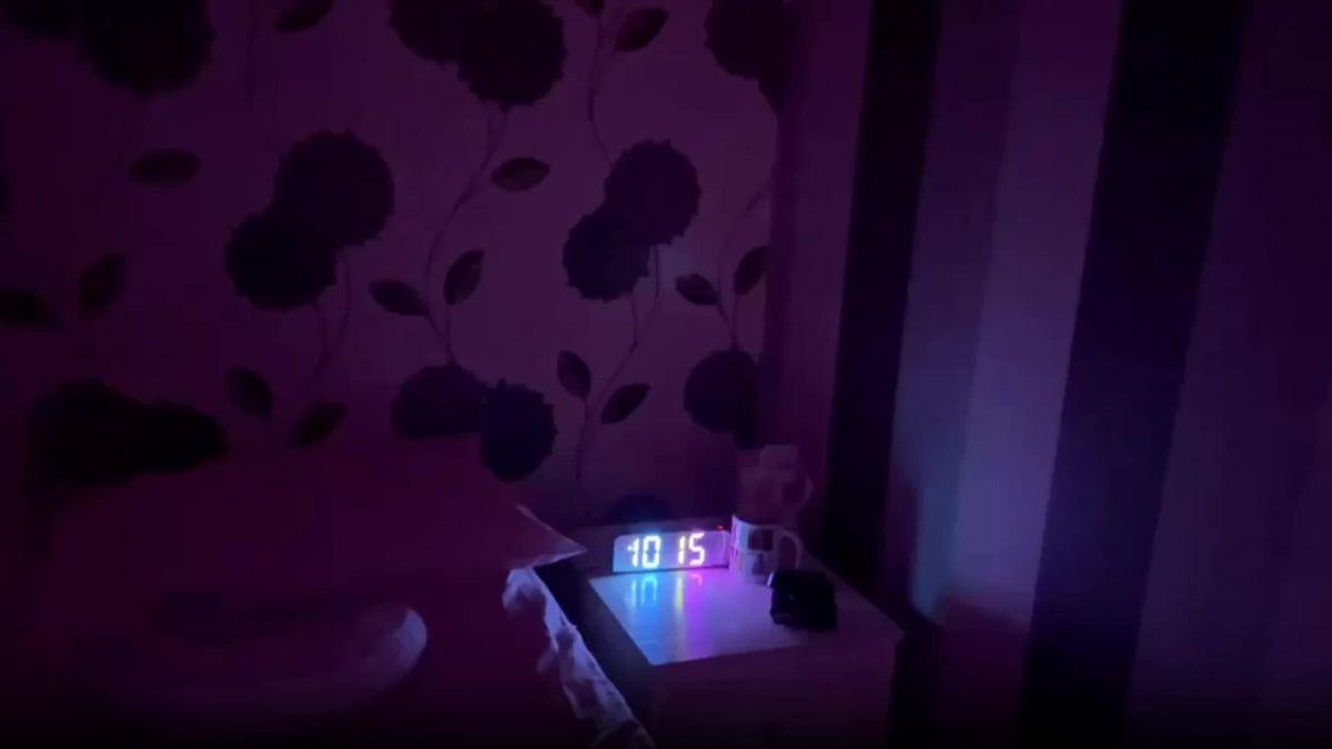 ProjectTime - LED Projection Digital Alarm Clock with Mirror Screen