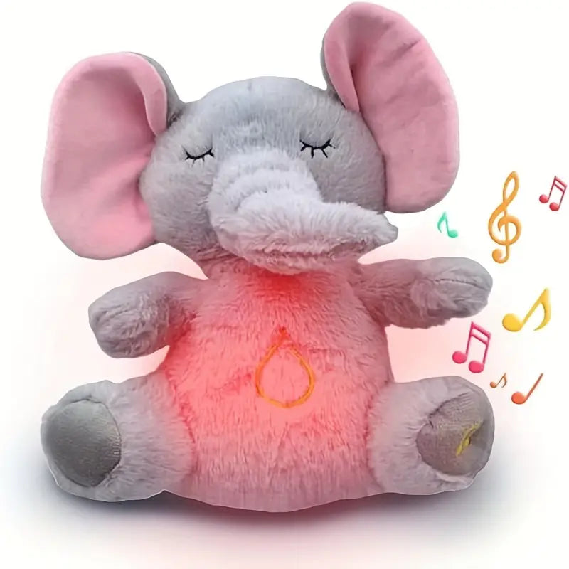 Kalmora - Breathing Elephant Plush, a Calming Companion for Peaceful Nights
