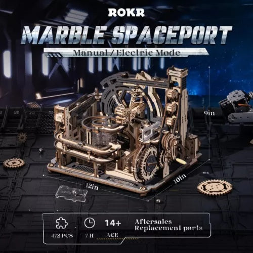 SpaceCraft 3D Puzzle - Electric Space Station Model Kit