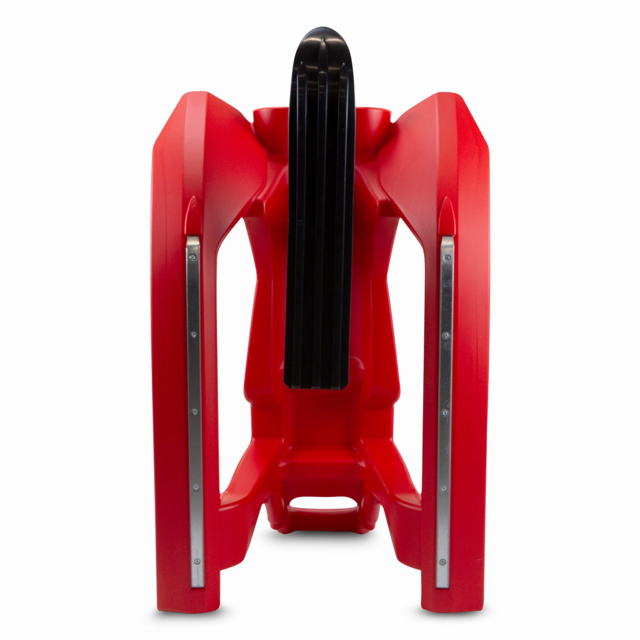 SnowGlide Sled - Red Snow Sled with Built-In Handlebar