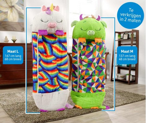 CozyCuddle - Doudou Sac de Couchage et Coussin 2-en-1