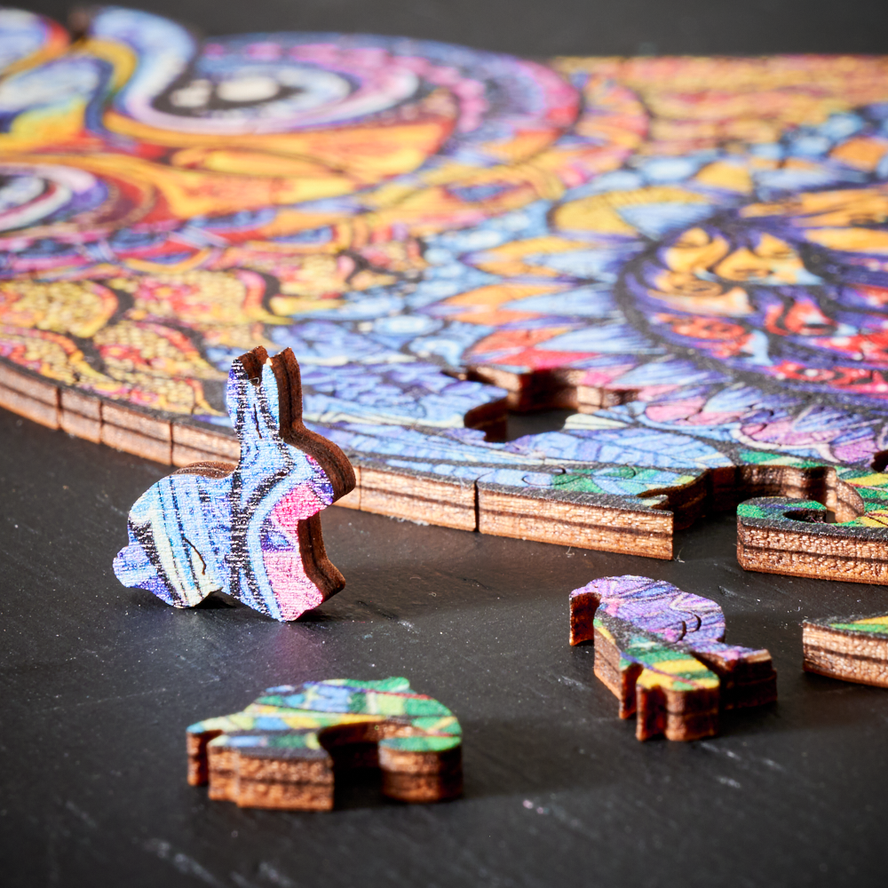 PuzzleCraft - Creative Wooden Animal Jigsaw Puzzles