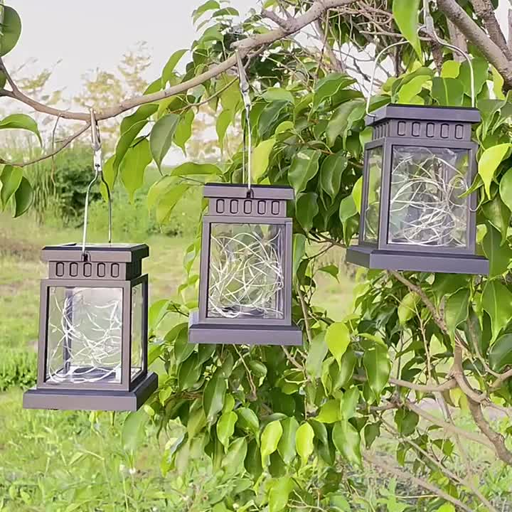SolarLantern - Waterproof Hanging Solar Lanterns for Garden & Parties
