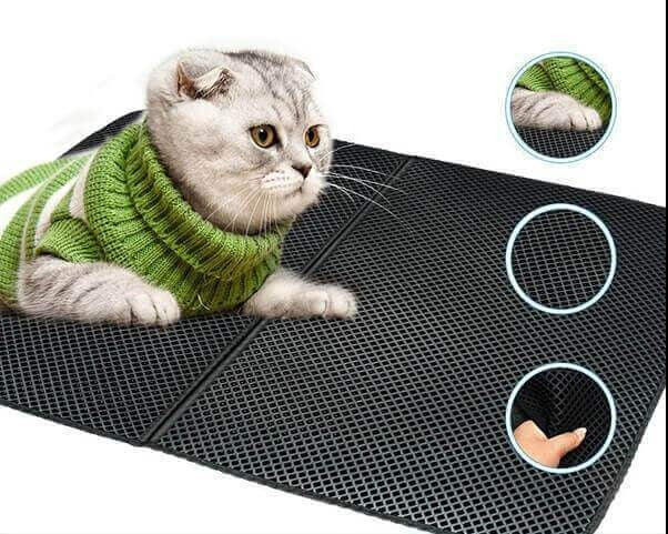 CatGuard Mat - Tapis Anti-Litière pour Chat EVA