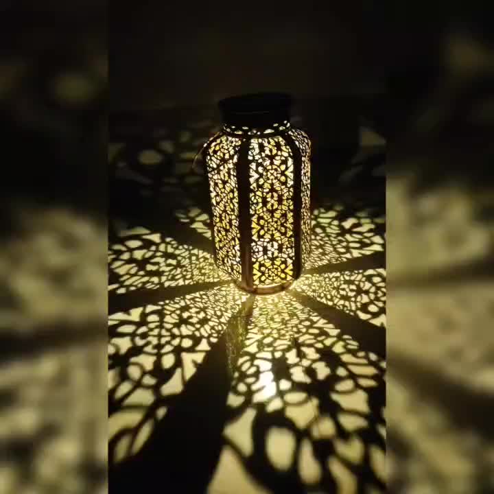 SolarGlow Lantern - Solar Powered LED Garden Lantern