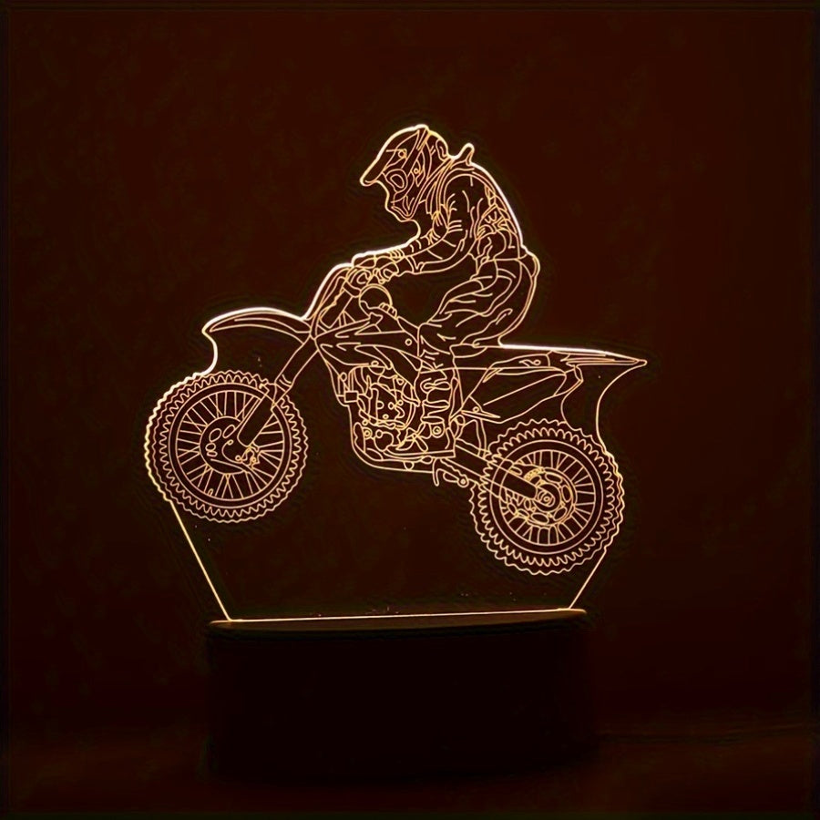 MotoLamp - 3D Motocross LED Night Light