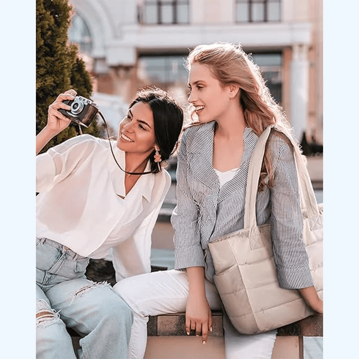 FlexiPuff Bag – Grand Sac À Main Moderne