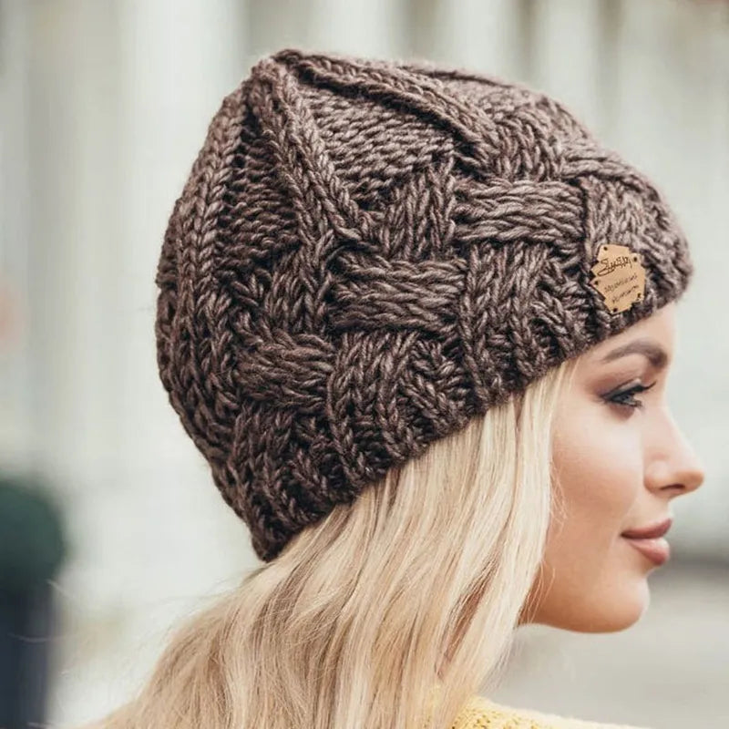 CozyKnit - Trendy Knitted Beanie in 7 Winter Colours