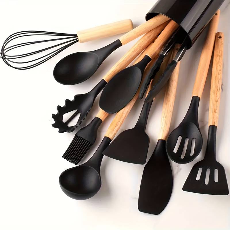 Silik - Scratch-Resistant Silicone Kitchen Utensil Set