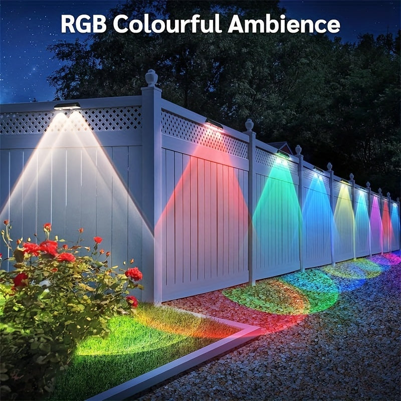 SolarShine - Multicolor Solar LED Outdoor Wall Light