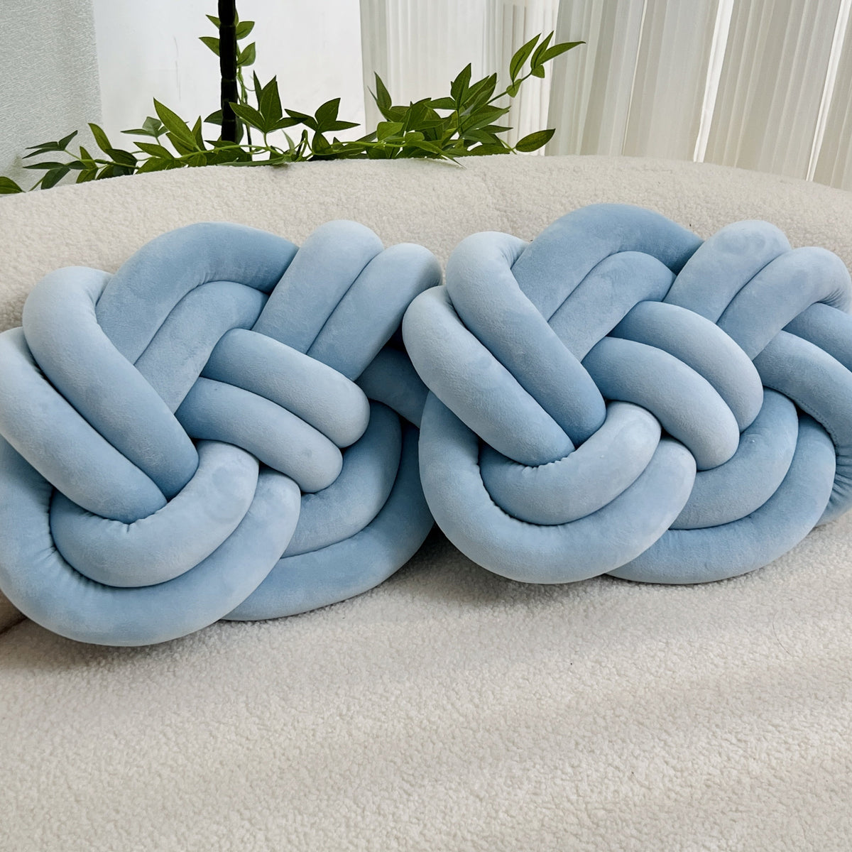 ComfortCloud Cushions - Plush Button-Tufted Throw Pillows
