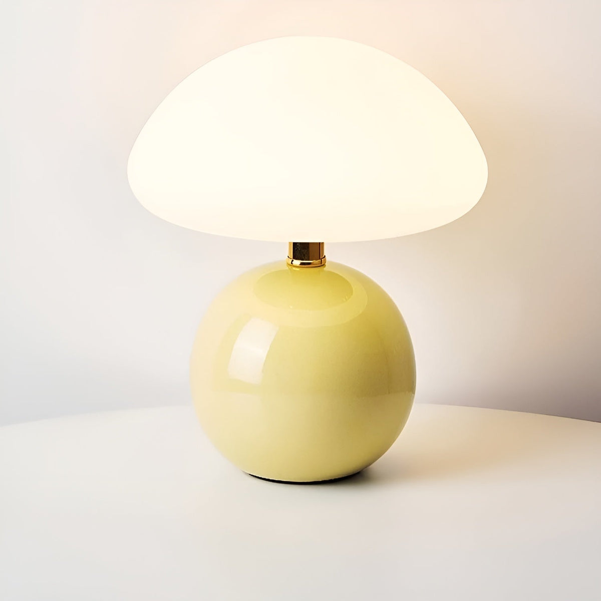 CreamyShine - Warm Soft-Glow LED Mushroom Lamp