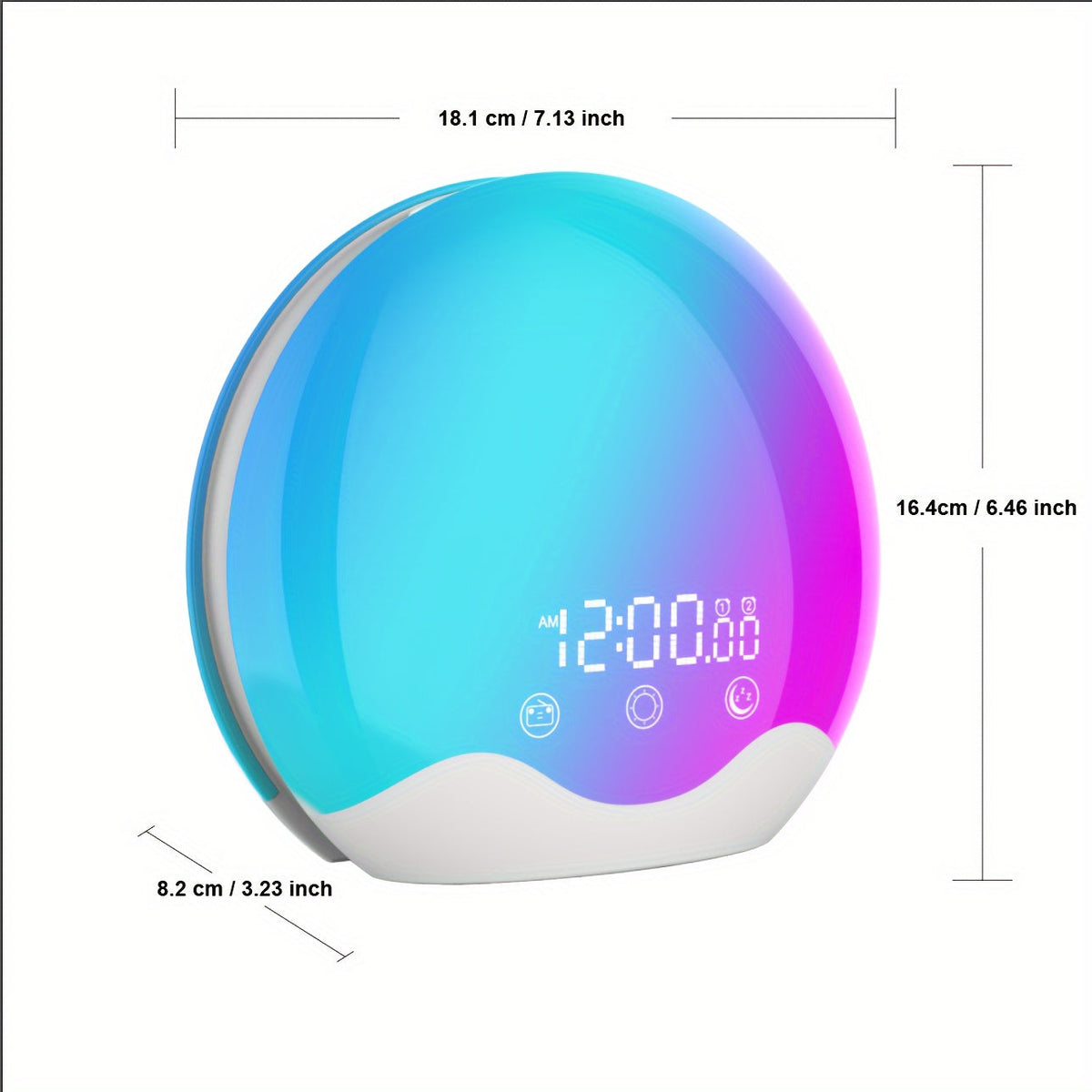HaloLight - Touch-Control Sunrise Alarm Clock